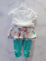 Terry baby room cut standard girls spring and autumn leggings culottes skirts childrens and young childrens leave two-piece skirts