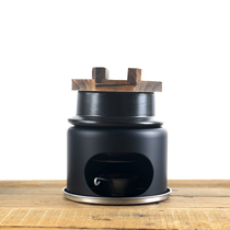 Kookawa Machikawa Japan Import Pearl Living with Wishite Cuisine Pan Stone Pan Small Hot Pot With Base One Pan