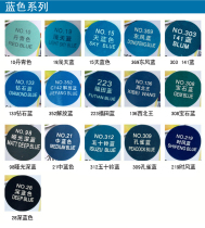 Botny automatic painting Foton blue Dark blue sky blue Liberation blue Shifeng blue truck truck anti-rust self-painting