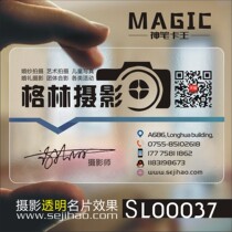 Personality Photography Business Card Film and Television Photo Studio Photo Studio Photo Business Card Design and Production SL00037