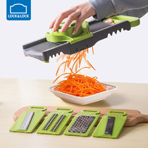 Lock lock lock vegetable cutter Multi-function scraper scraper scraper Household cutting shredded potato scraper radish cucumber scraper