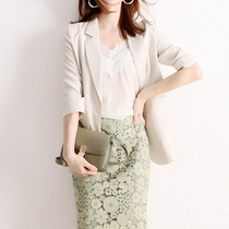 Tide Ocnltiy Autumn New Linen Short Pure Color Suite Han Edition Leisure Thin Costumes