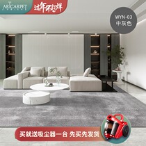 Carpet living room solid color modern simple luxury bedroom j home 2021 new stain resistant and easy to take care