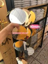 7 7cm9cm gold silver round big sequin beaded curtain wedding beads background photography props decoration material