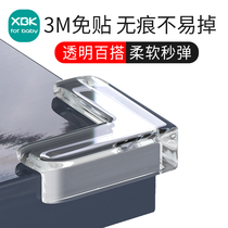 Furniture anti-bump right angle cabinet corner corner edging Table corner Anti-collision corner Silicone transparent corner protective cover