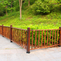 Door wooden fence yard fence fence courtyard isolation city Villa factory railing outdoor fence