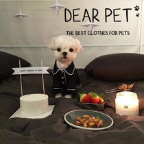 Korean version of the style dog clothes teddy pooch big-time pyjamas pyjamas 4-leggis little fragrant wind summer pet clothing