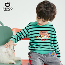 Little pig Banna childrens clothing boys sweater baby pullover childrens 2021 autumn winter clothes New coat childrens sweater