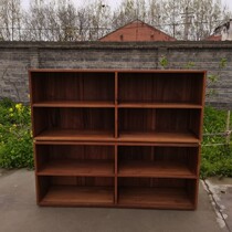 Nordic solid wood bookcase Glove cabinet High cabinet combination bookshelf display cabinet Large capacity storage dining side cabinet Modern simple