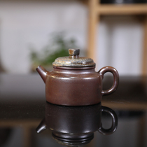 De Bell pot Yixing purple sand original mine purple clay wood burning solitary product full hand-made teapot Authentic Collector