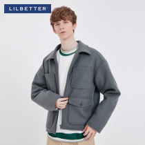 Lilbetter cotton coat mens fashion brand winter 2021 new jacket cotton jacket thick loose Korean version of the quilted jacket