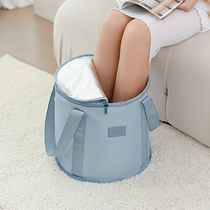 Bubble Foot Bag Foldable Foot Bucket Portable Water Basin Travel God outdoor Dorm over calf foot bath Foot Bath