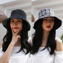 South Pole Man net red fisherman hat in summer shade Korean version sunhat Large along sunscreen sunhat Double face hat