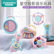 Childrens hand beat drum baby toy 0-1 years old Music beat drum 6-12 months boy female baby early education puzzle 3