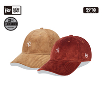 newera New Yewa MLB corduroy NY baseball cap men and women casual trend cap couples fashion