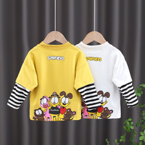 Spring and Autumn Childrens clothes Korean version of new boys baby girls foreign-style children thin coat tide spring clothes