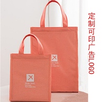 New practical upscale customer creative co-learned souvenir gathering to customize LOGO insulated bag thermal insulation thickened
