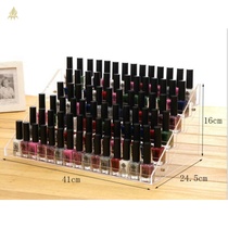 High-end nail polish shelf display rack Net celebrity nail shop acrylic multi-layer storage rack box for nail oil glue