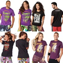 ZW Sports Blouse T-shirt Lady Short Sleeve Round Collar Summer Fitness Suit Woman Short Sleeve Full Cotton Double Code O Code Green