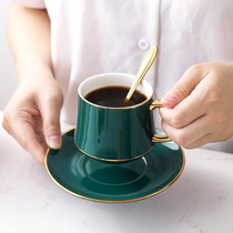 Nordic light luxury ins ceramic coffee cup afternoon tea cup saucer coffee set tea set water Cup home luxury set
