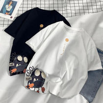 Short sleeve T-shirt boy summer clothing 2022 new Korean version tide children half sleeve blouses loose CUHK child summer slim fit