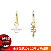  HeyJewel BENSHENG BENSHENG Star series rocket ship with five-pointed star earrings spot