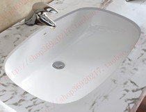 HCG and adult bathroom countertop washbasin L4010 in-stage washbasin ceramic embedded table pot special price