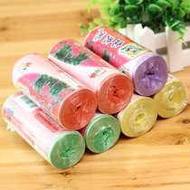 Color household garbage bags 50 thick batch cut hair plastic bags medium and large office kitchen bathroom