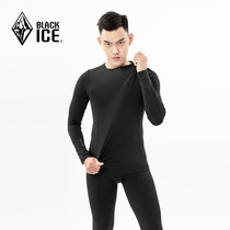 Black ice F1701 outdoor sports warm underwear winter skiing running fleece wicking sweat underwear set men