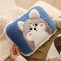 2022 New hot water bag plush warm hand baby charging explosion - proof girls with electric heating bag
