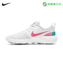 New NikeGolf Nike Kids Golf Shoes Teen Summer Net Face Breathable Golf Sneakers White