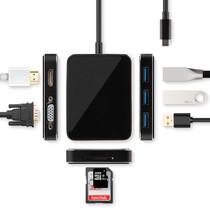 Ye Lian USB-C Expansion Dock Microsoft Surface Go Book2 adapter VGA projector display HDMI