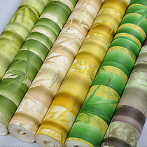Chinese bamboo forest pattern wallpaper TV background ink porch corridor scenery fresh green creative classical low price
