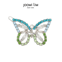 JOOMi LiM building honey brooch 2021 New Tide crystal butterfly accessories female temperament senior sense light luxury gift