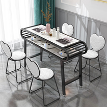 Medecor table and chairs suit Nordic wind special price economy Type A table single type biathlon medecor table ins handling