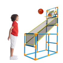 Large mobile basket shooting machine childrens basketball rack indoor games inflatable basketball outdoor sports basketball rack