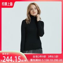 Song Imperii Mall The Same Section High Collar Bottom Single Piece Autumn Winter Female Long Sleeve Lotus Leaf with undershirt and autumn clothes GDB612