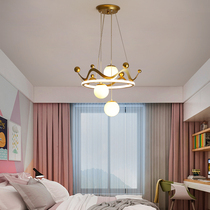 Nordic Creative Personality Atmospheric Living Room Lamps Modern Minima Restaurant Children Room Bedrooms Net Red Crown Chandelier