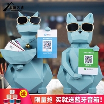 Creative opening gifts Lucky cat ornaments to send new shops to open practical cashier decoration personalized customization