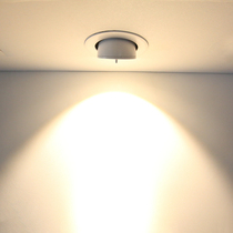 led spotlight recessed ceiling lamp clothing store cob elephant nose light showroom window ceiling spotlight Nordic style