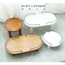 Mint Shido Japan richell richell pet dining table Cat dog protection cervical spine height adjustment
