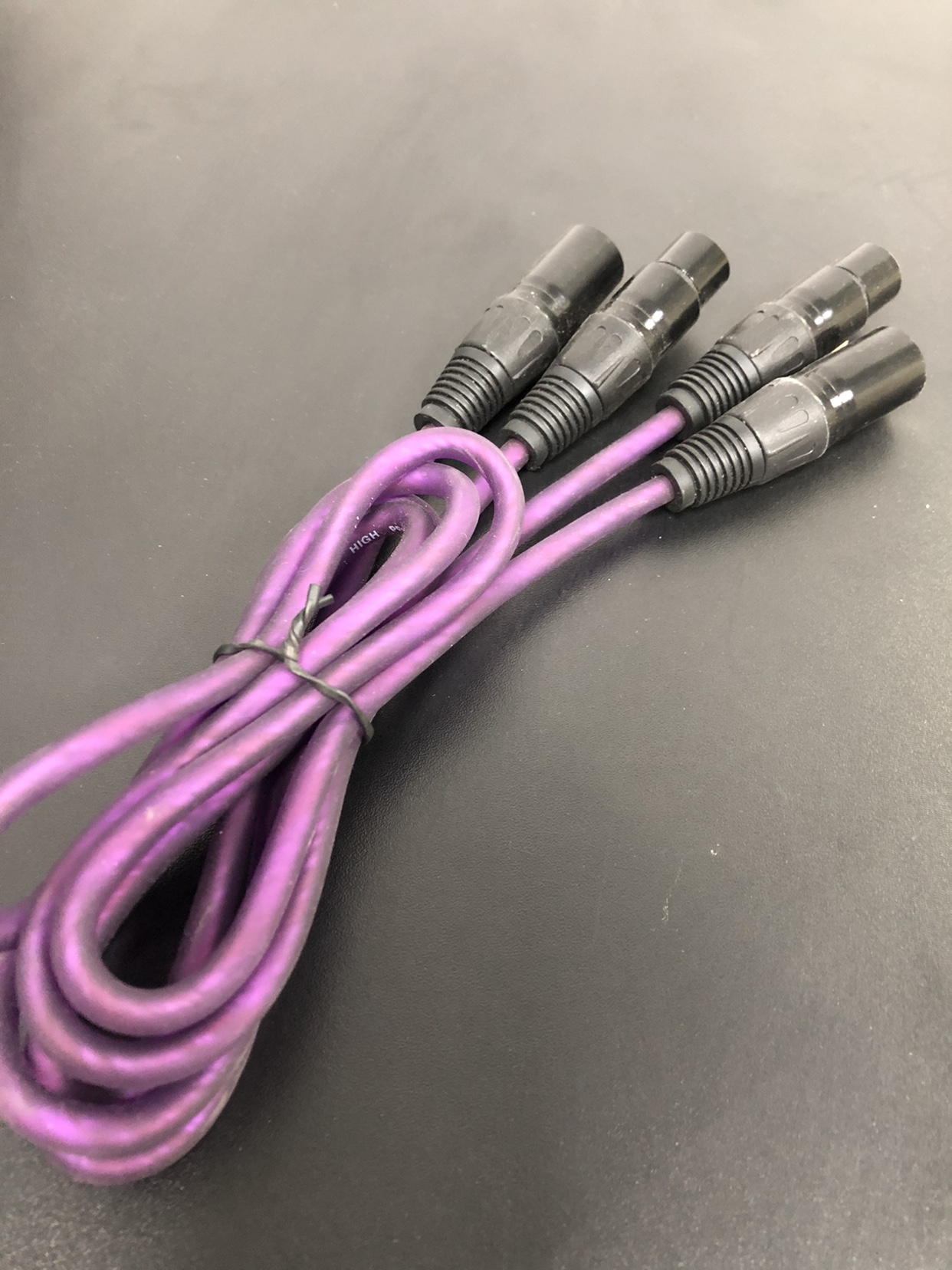 High-fidelity professional audio cable with thickened shielding layer supports balanced transmission at both ends XLR interface brand new