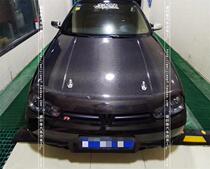 Volkswagen golf Golf 4 Generation mk4 modified Angry Eye Light Raised Eyebrow Carbon Fiber Hood handpiece cover Hood Hood