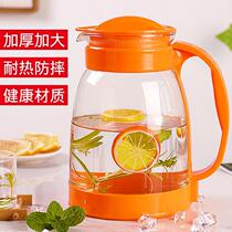 Glass cold water bottle high temperature cold kettle household flower teapot large capacity cold white water bottle juice pot bubble teapot
