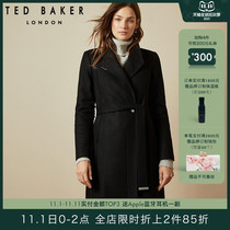 TED BAKER ladies fashion solid color warm wool coat coat coat multi-color optional