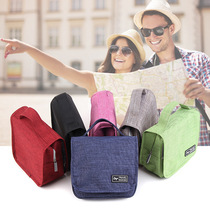 Mijiangenas new waterproof hook wash bag travel storage Korean version storage bag cationic wash cosmetic bag