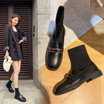 Boomer Boots Children Autumn winter 100 lap Inn Wind Short boots 2020 New Martin boots Sox boots Innet red skinny boots