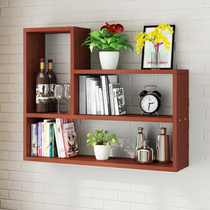 Wall shelf Wall wall rack hanging cabinet wall cabinet wall cabinet modern simple wall cabinet bookshelf bookcase creative wine rack