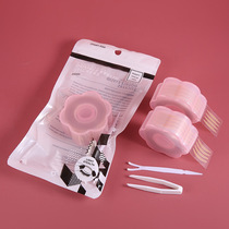 Flower type double eyelet leather patch lace mesh 600 sticker full English inner double swollen eye bubble eye patch invisible with glue matching tool