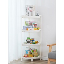 Bathroom shelf Toilet toilet storage rack Wash stand Toothbrush shelf corner rack three corners of the multi-layered